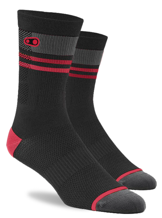 Crankbrothers Icon Socken White/Navy/Red